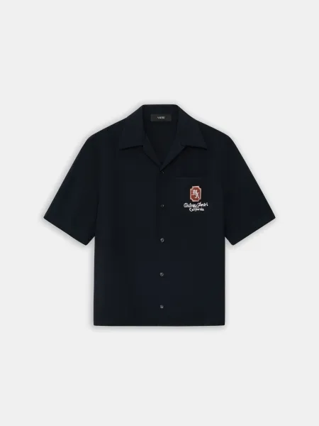 MA CHATEAU CAMP SHIRT - Black