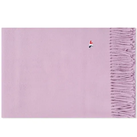 Maison Kitsuné Tricolor Fox Wool Scarf