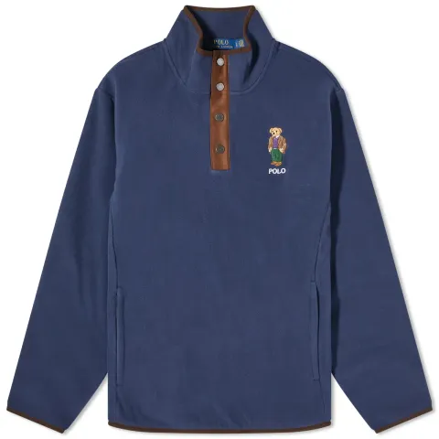 Snap Neck Herritage Bear Fleece