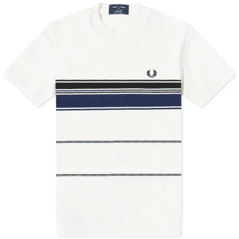 Stripe Towelling T-Shirt