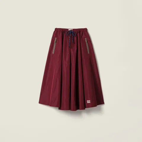Technical fabric skirt