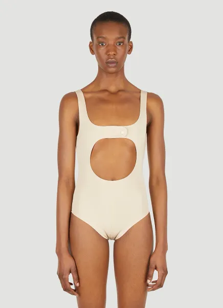 Circle Button Bodysuit