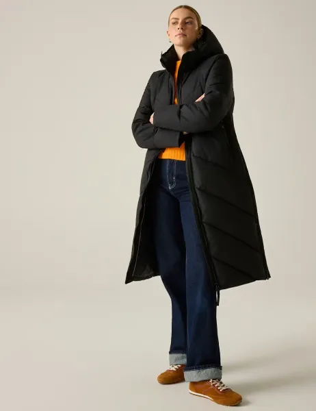 Regatta Merida Padded Water Repellent Hooded Jacket