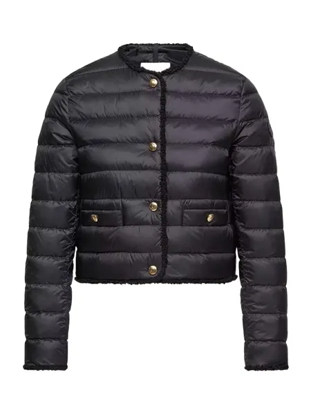 Women Fleurs Down Jacket Black