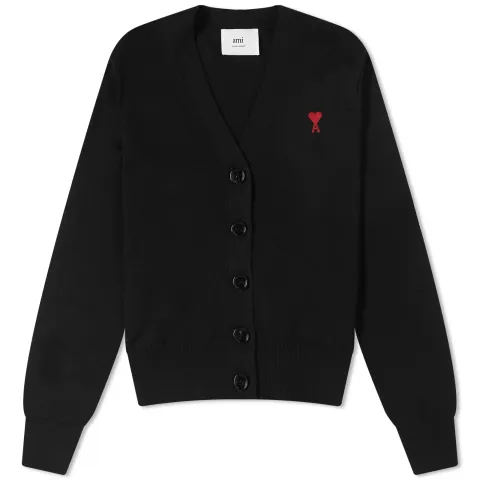 AMI Small ACD Knit Cardigan
