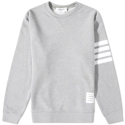 Engineered Stripe Crew Sweat
