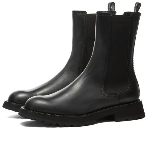 Burnished Biker Boot