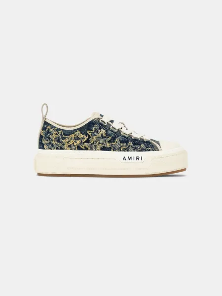 WOMEN - WOMEN'S DENIM COURT LOW - Blue