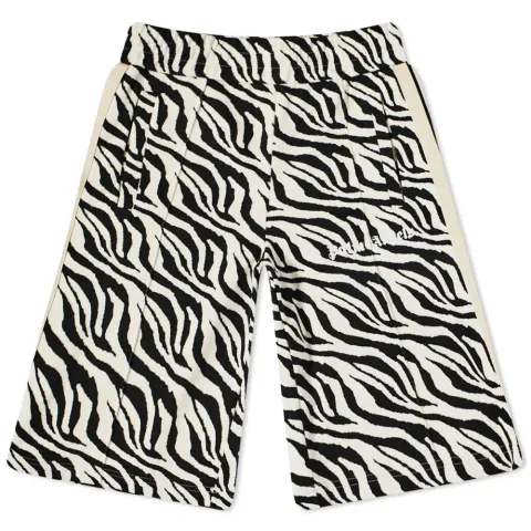 Zebra Jaquard Track Shorts