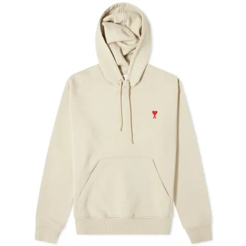 AMI Small A Heart Popover Hoody