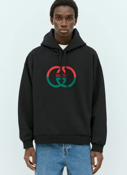 Logo Print Hooded Sweatshirt