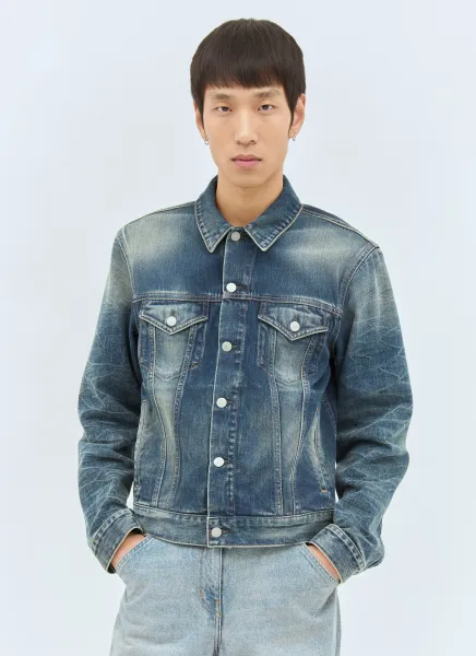Whiskered Denim Jacket