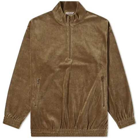 Velour Quarter Zip