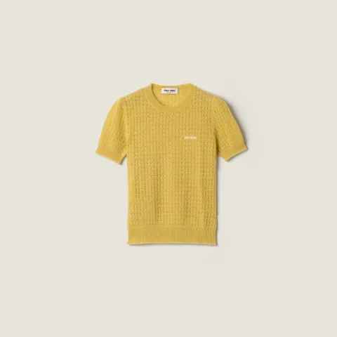 Cashmere and silk sweater