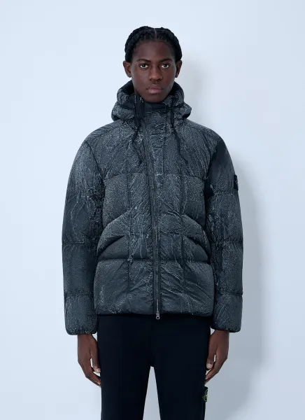 Printed Short Down Jacket