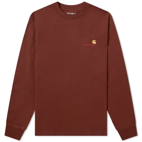 Long Sleeve American Script T-Shirt