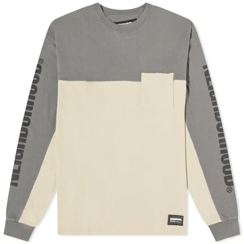 Long Sleeve Bicolour T-Shirt
