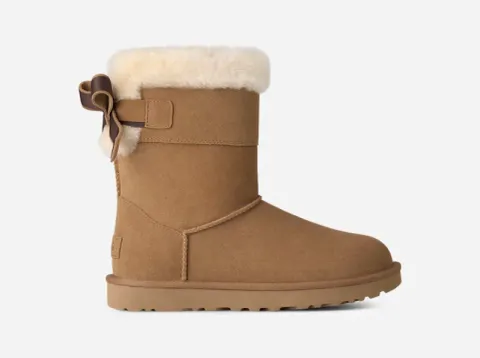 Short Bailey DuaBow Boot, Wool