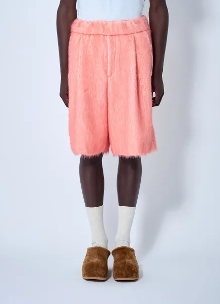 Brushed Wool Shorts