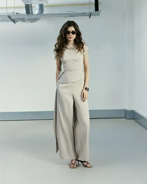River Island Ri Studio Bubble Leg Hareem Trousers