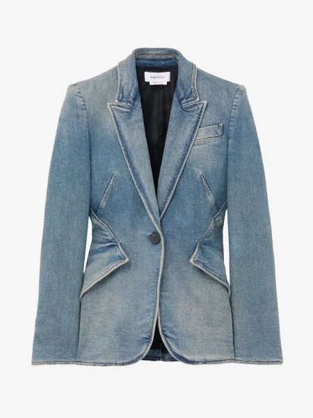 Stretch Denim Jacket