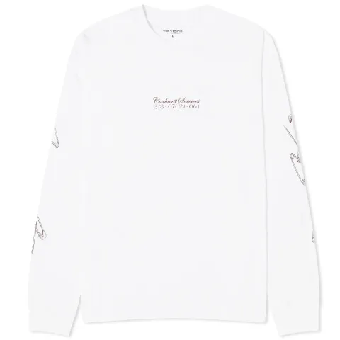 Long Sleeve Safety Pin T-Shirt