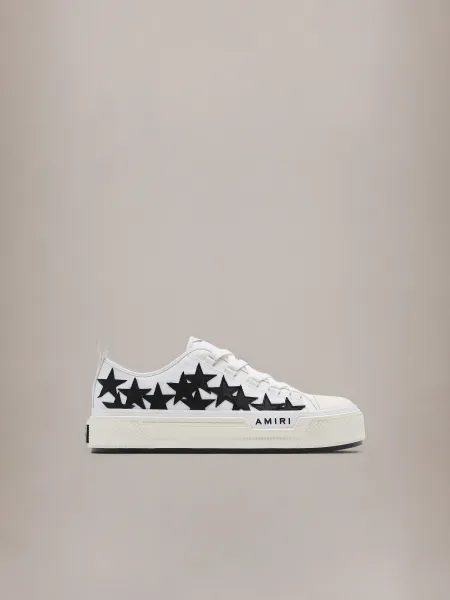 STARS COURT LOW - White Black