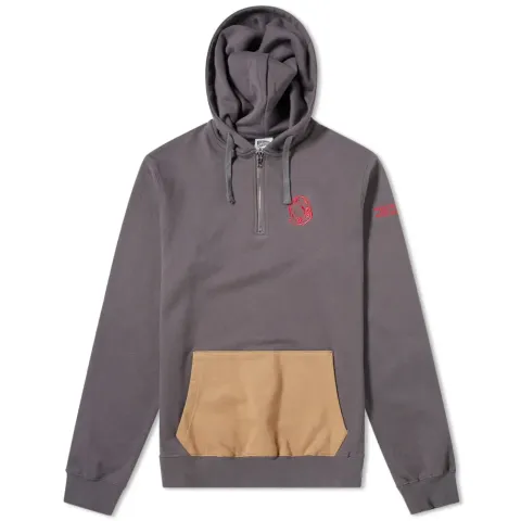 Small Helmet 1/4 Zip Hoody