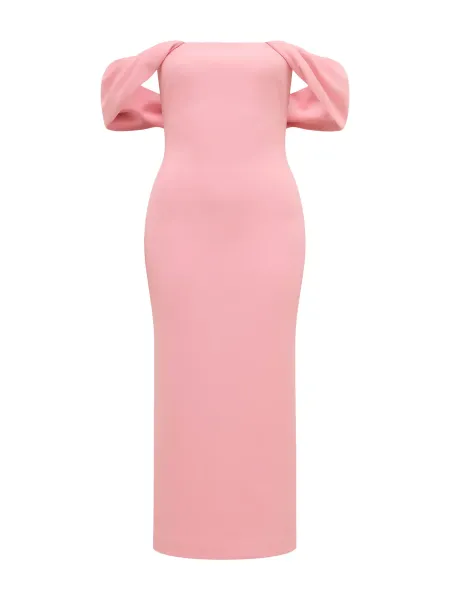 Forever New Jacinta Off Shoulder Bodycon Midi Dress