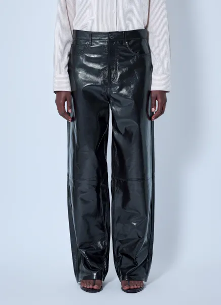 Bruun Lacquer Baggy Trousers