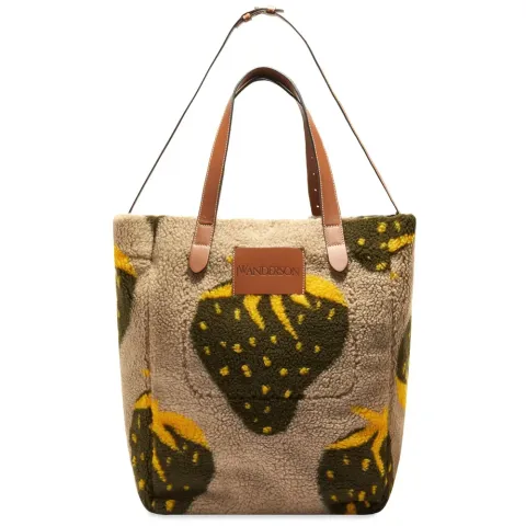 Oversized Fleece Shopper Bag