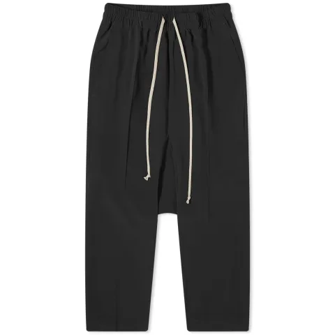Drawstring Cropped Sweat Pants