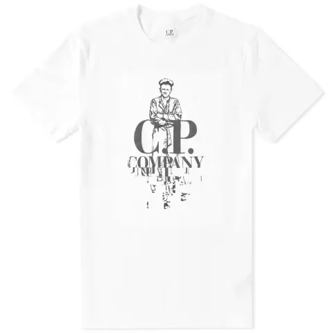 Jersey Sailor Print Tee