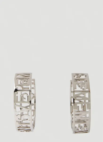 Logo Hoop Earrings