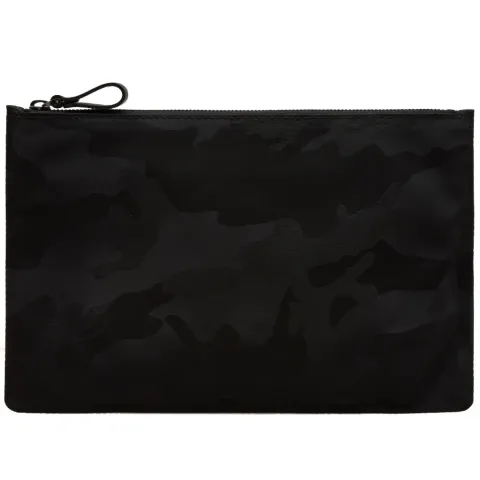 Jacquard Camo Pouch