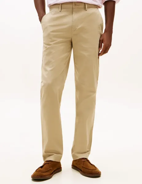 Tommy Hilfiger Denton 1985 Regular Fit Chinos Stone