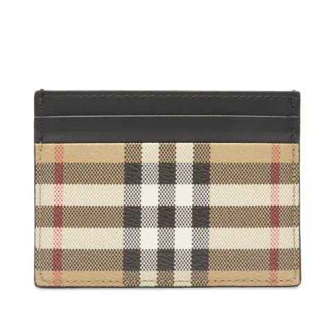 Sandon Check Card Holder