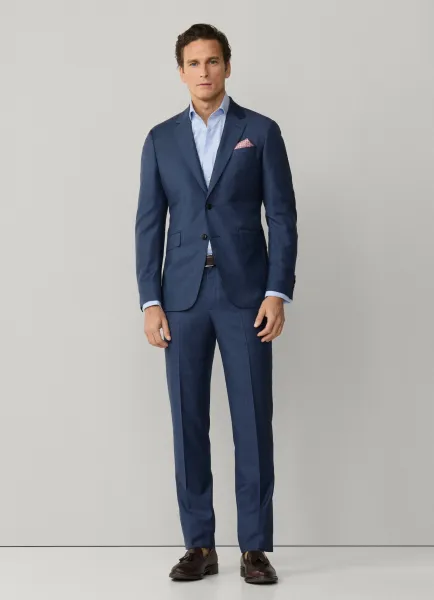 Wool Sharkskin Suit - Woven in Italy