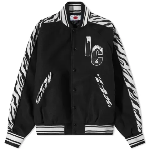 Zebra Varsity Jacket