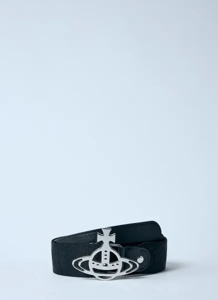 Line Orb Webbing Belt