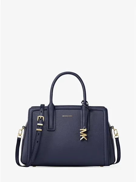Laila Medium Leather Satchel