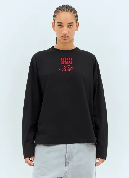 Logo Embroidery Sweatshirt