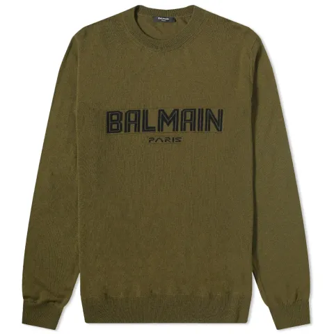 Merino Logo Crew Knit
