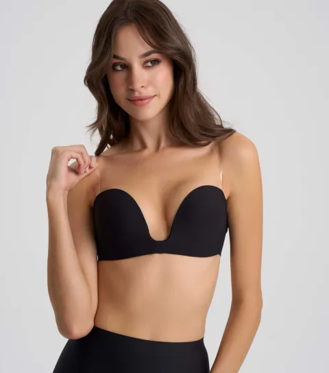Nude Intimates Women's Transparent Bra Straps