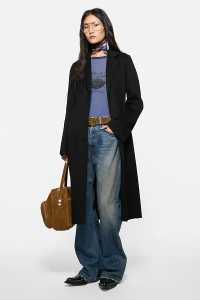 Tailored wool coat