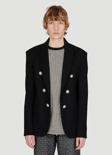 Flannel 6 Button Jacket