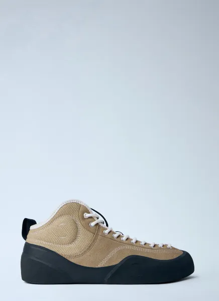 High-Top Canvas Sneakers