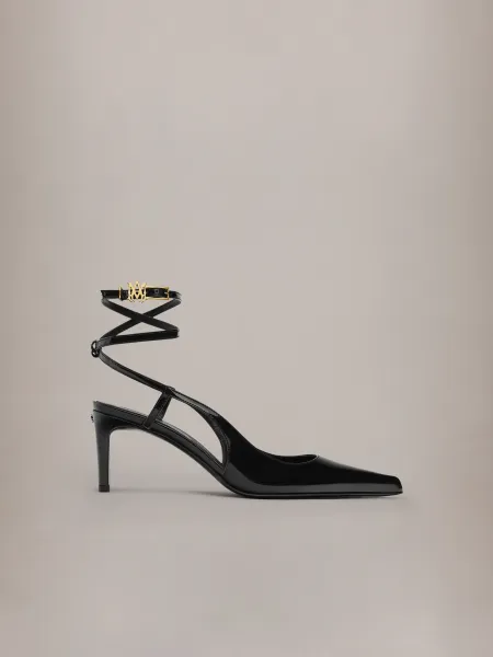 WOMEN - WOMEN'S MA KITTEN HEEL - Black
