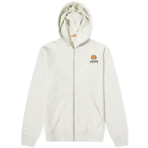 Crest Logo Zip Hoodie