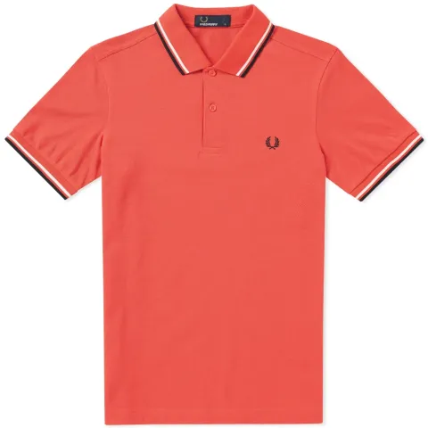 Fred Perry Slim Fit Twin Tipped Polo